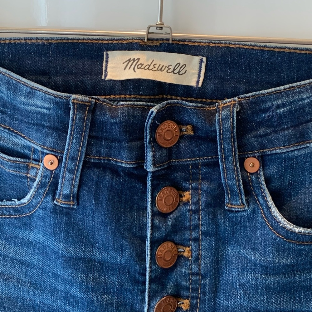 Madewell High Rise Skinny Ankle Jeans, 23 fits 24 - Picture 5 of 16